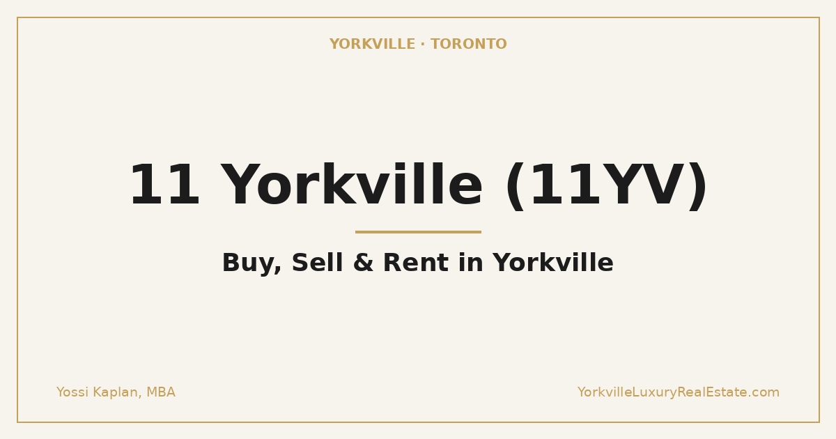11 Yorkville (11YV) branded building guide thumbnail