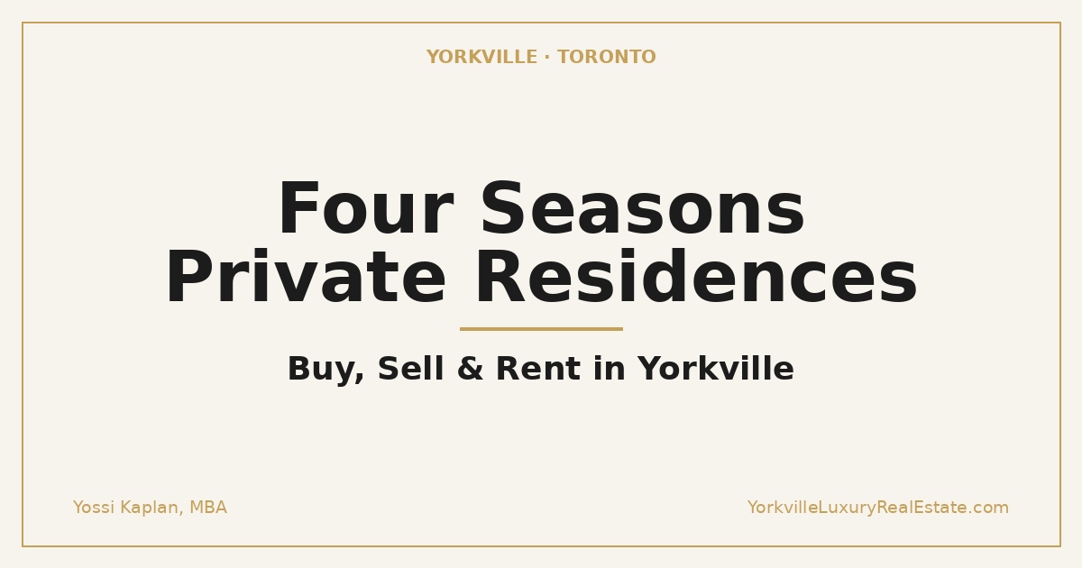 Four Seasons Private Residences branded building guide thumbnail
